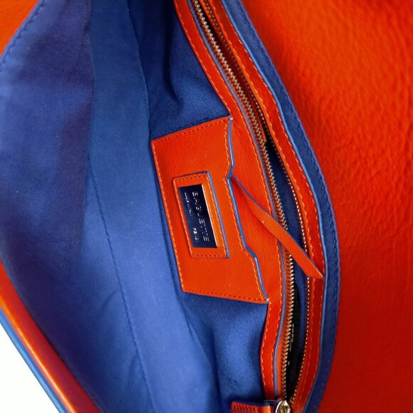 Fendi Orange Leather Crossbody Bag mon892-101625 - Picture 10 of 16